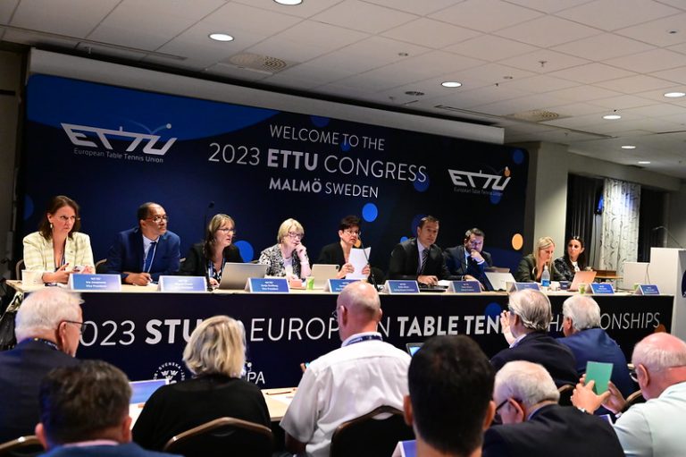 2023 ETTU Congress in Malmö