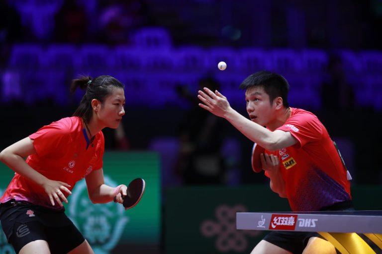 Show begins in Budapest for Liebherr 2019 ITTF World Table Tennis Championships