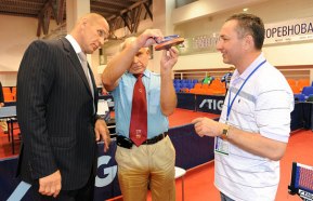 EYC in Kazan: Alexander KARELIN visited the venue of Universiade 2013