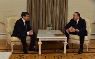 Azerbaijani President receives Russia’s presidential aide