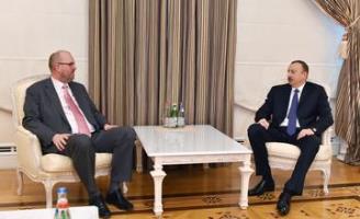 President ALIYEV received ETTU President