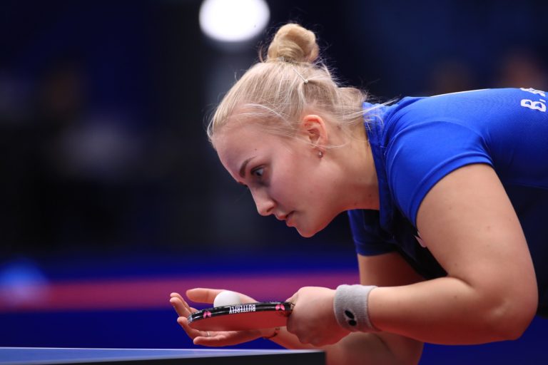 Barbora BALAZOVA in winning mode