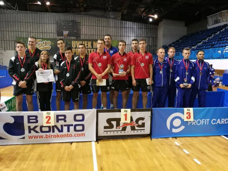 Serbia clinched gold medals in both Junior singles event in Tivat