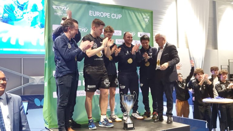 GV Hennebont TT clinched the title in the Europe Cup