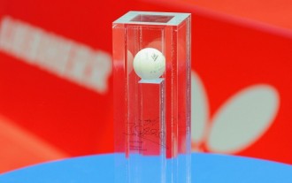 Plastic balls in use on European events