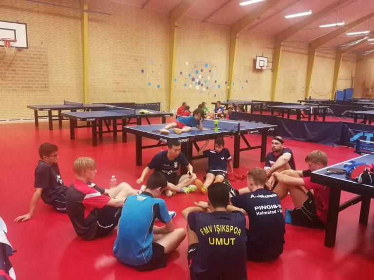 40 nations participate in B75’s International Table Tennis Camp in Denmark