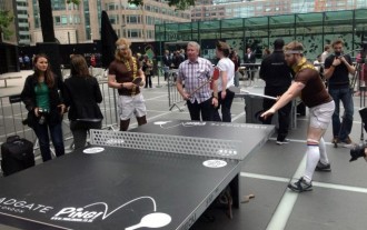 Month-long table tennis festival in London