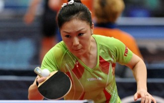 Zhenqi BARTHEL and SHAN Xiaona in semis in Dubai