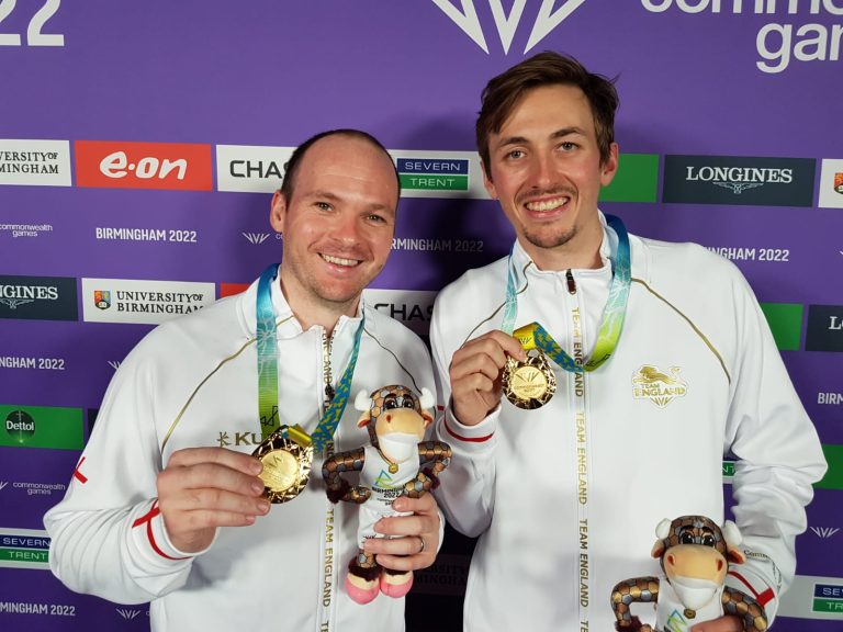 PITCHFORD won silver at the Commonwealth Games