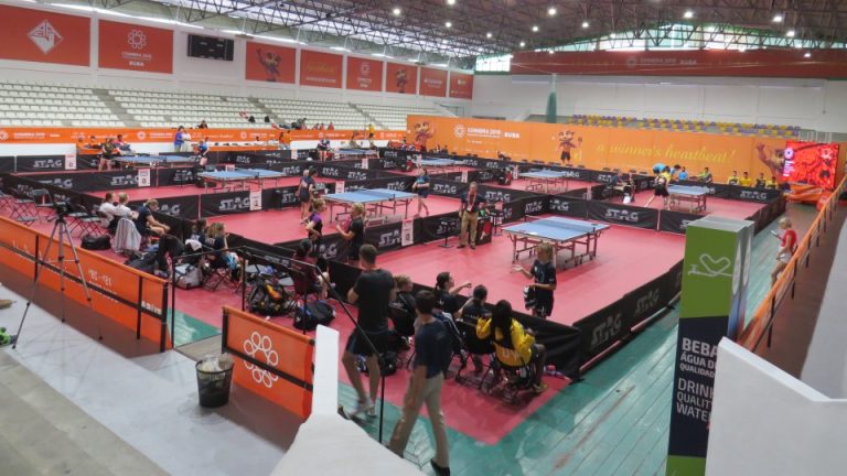 Table Tennis competitions started at the European Universities Games