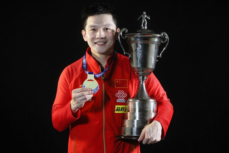 Fan Zhendong equals record with fourth Men’s World Cup title