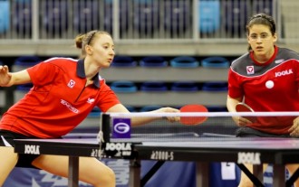 POLCANOVA and Amelie SOLJA win doubles in Budapest