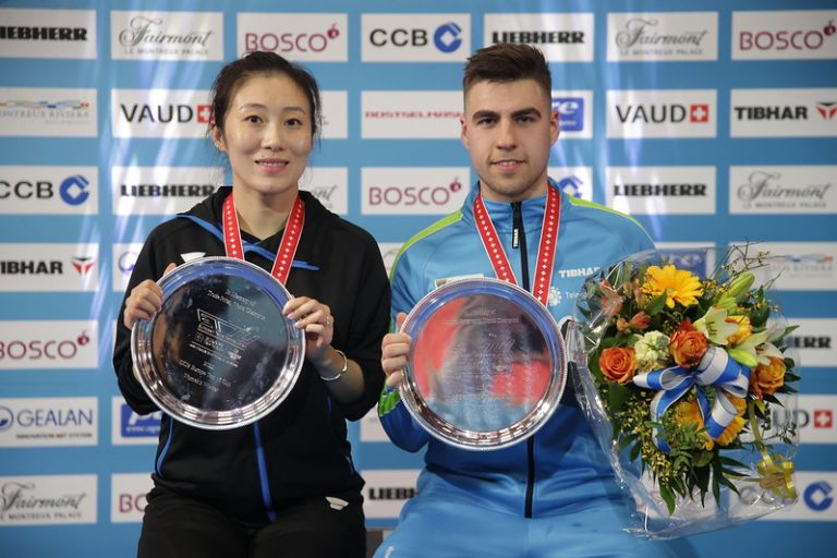 Truls MOREGARD and HAN Ying topping the CCB Europe Top 16 Cup list