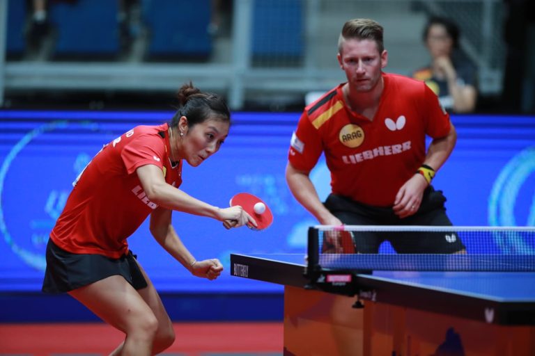 Ruwen FILUS and HAN Ying newly crowned Mixed Doubles champions