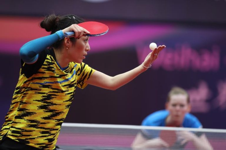 HAN Ying and Bernadette SZOCS in Round of 16 of Dishang 2020 ITTF Women’s World Cup