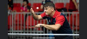 Christian IBENFELDT  Norwegian Table Tennis President and Medal Favourite