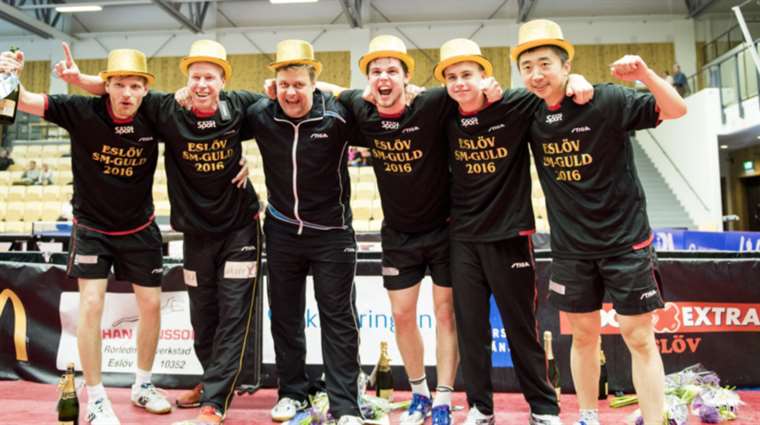 Eslöv AI Bordtennis Club Dominate The Swedish League Once Again