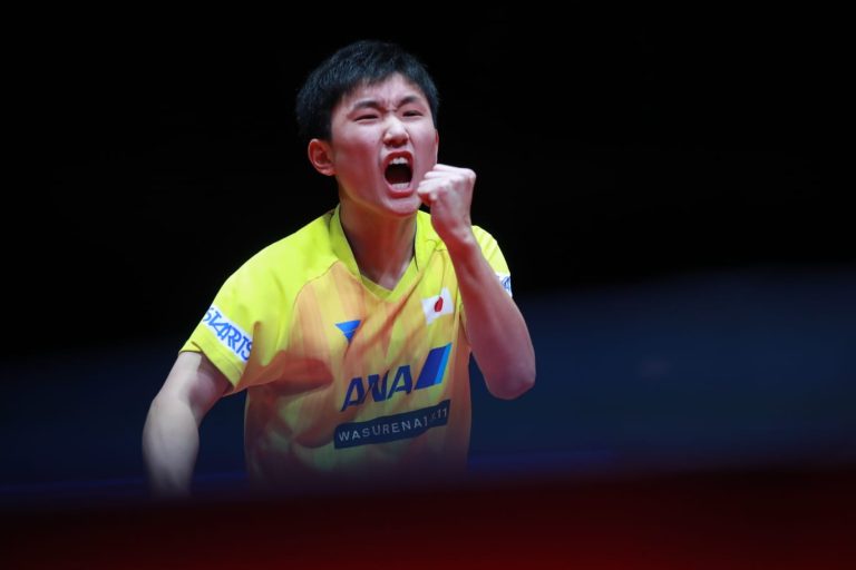 HARIMOTO becomes the youngest ever Men’s Singles champion of an ITTF World Tour Grand Finals event