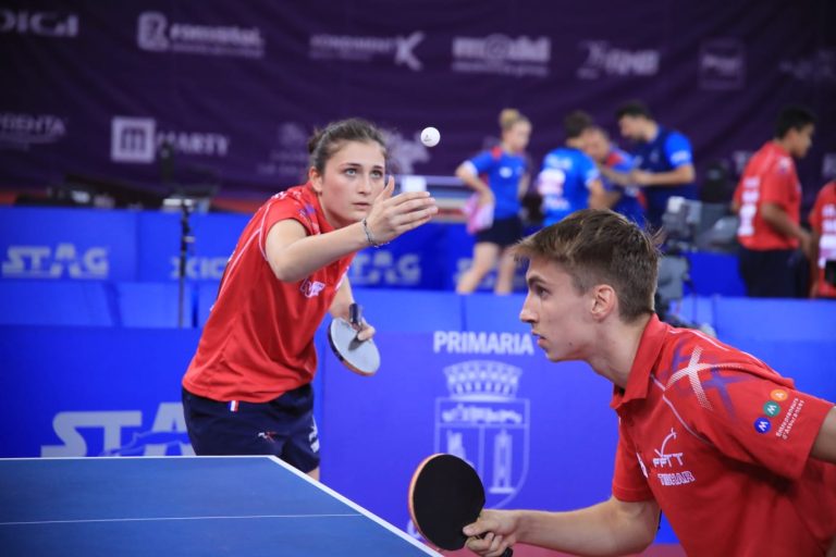 Jules ROLLAND and Lucie GAUTHIER defended their title in Mixed Doubles