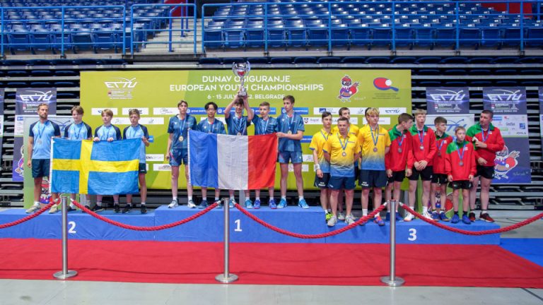 Gold for French Under 15 Boy’s Team after superb win over Sweden