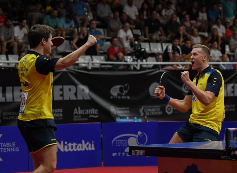 Sweden vs. Austria in Men’s Doubles