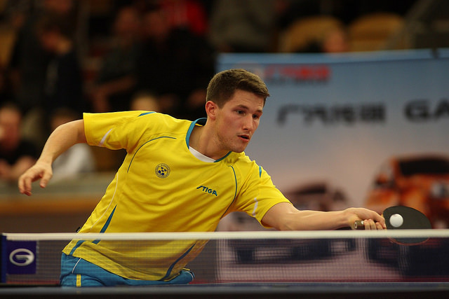 LUNDQVIST beat ZHANG Jike before Kristian KARLSSON beat him