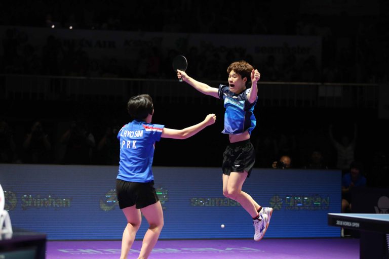 Table Tennis provides the platform for the Korean peninsula to unite in 2018 and beyond