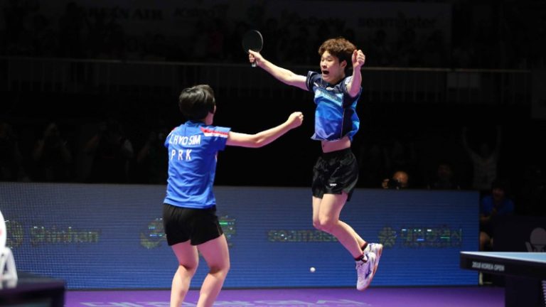 Together as one   United Korea Mixed Doubles crowned Champions