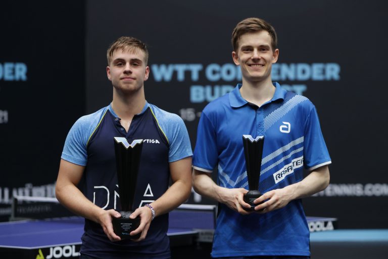 MOREGARD Lifts First Men’s Singles Trophy at WTT Contender Budapest