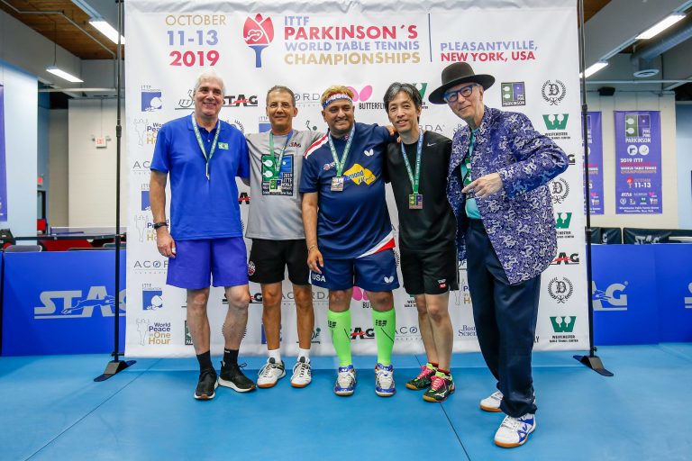 Dream becomes reality at inaugural ITTF Parkinson’s World Table Tennis Championships in New York