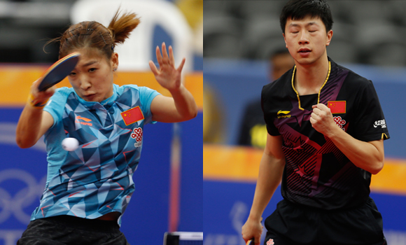 World Number Ones MA Long and LIU Shiwen take titles in Qatar