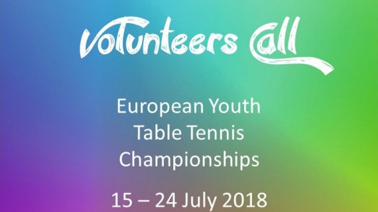 The Coubertin Crew is recruiting volunteers for The European Youth Championships