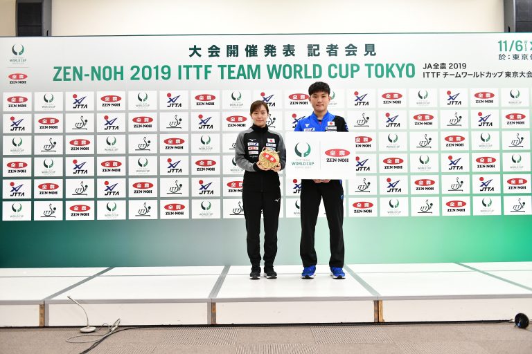 ZEN-NOH announced Title Sponsor of 2019 ITTF Team World Cup in Tokyo