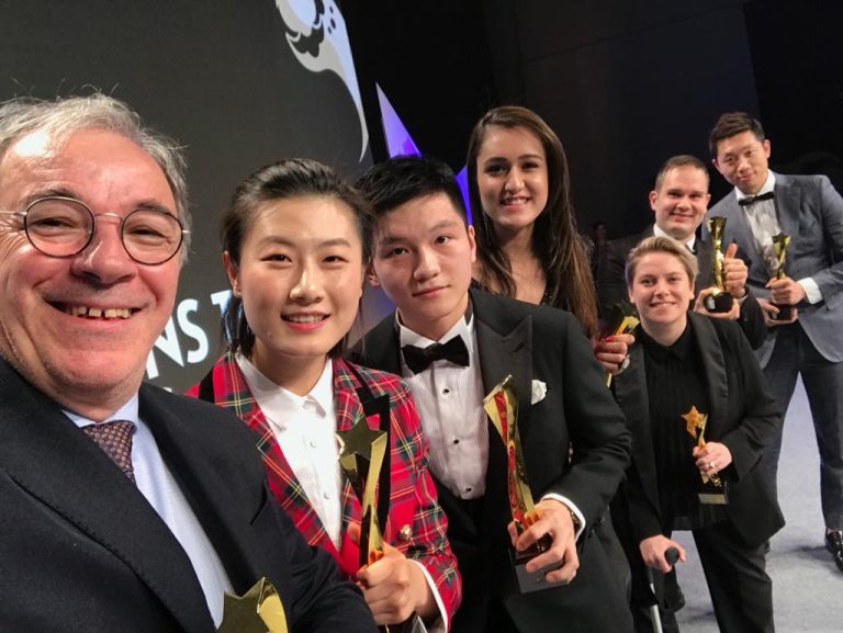 The Stars come out in Korea at the 2018 ITTF Star Awards!