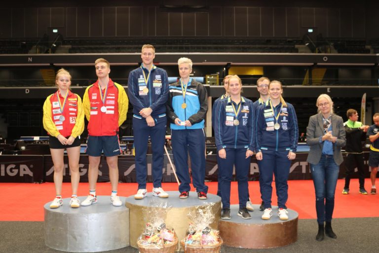 Mattias FALCK and Matilda EKHOLM crowned champions in Mixed Doubles