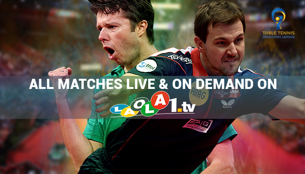 ETTU Champions League LIVE at www.laola1.tv