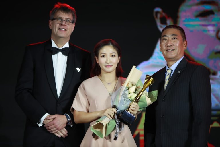 Ma Long and Liu Shiwen lead prestigious line of winners at Agricultural Bank of China 2019 ITTF Star Awards