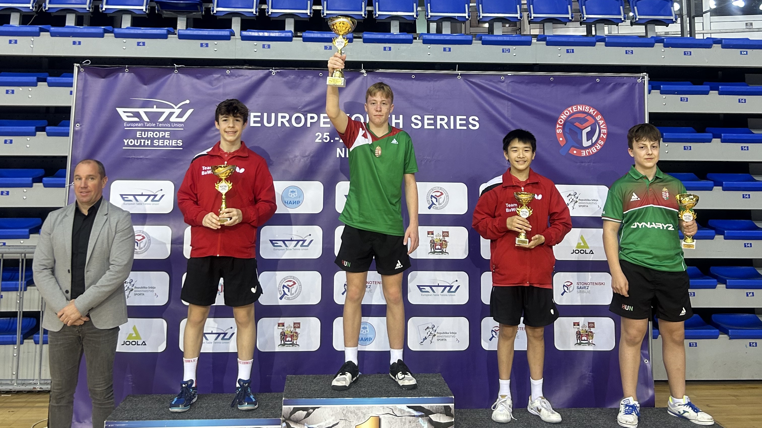 Hungary Dominates at European Youth Series Serbian Open  Clinching Four Gold Medals in individual events