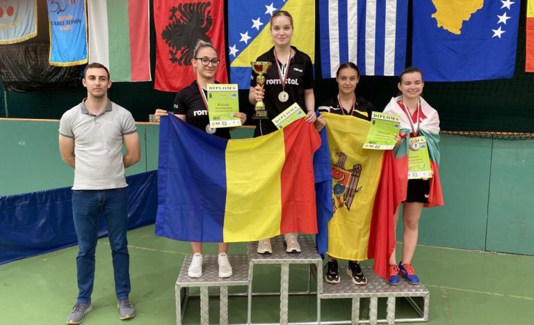 Romania continued to dominate in Singles at the Balkan Championships