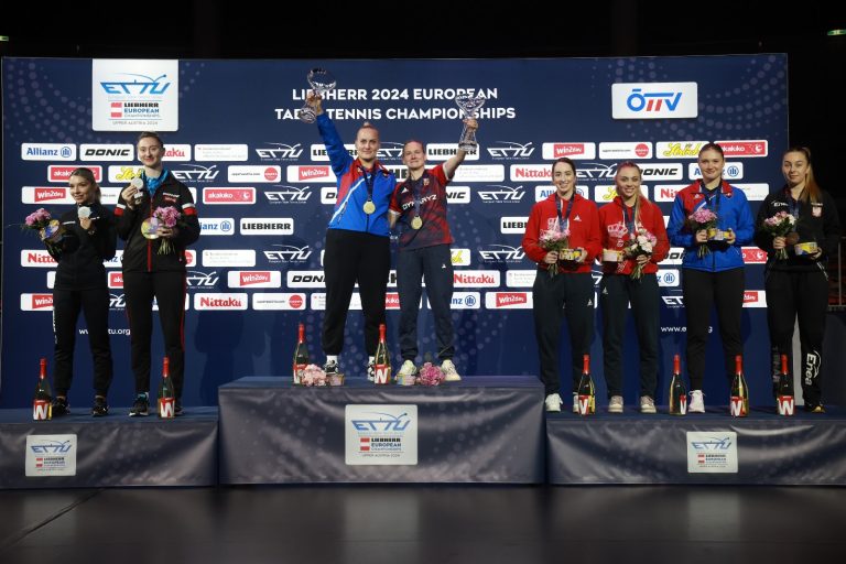 Historic Gold for MATELOVA and BALAZOVA at the LIEBHERR European Championships