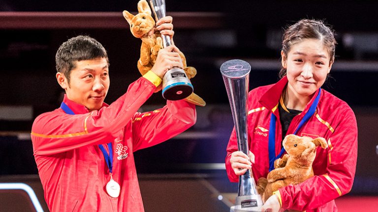 Liu Shiwen & Xu Xin Clinch Australian Open Titles Down Under