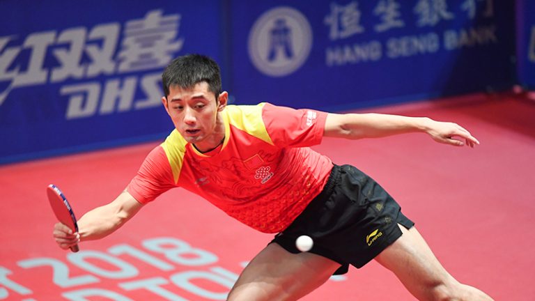 Zhang Jike Back in Action at Inaugural ITTF World Tour Hong Kong Open