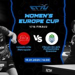 FIBRAIN KU AZS Rzeszów Prevails in a Nail-Biter Against CP Lyssois Lille Métropole