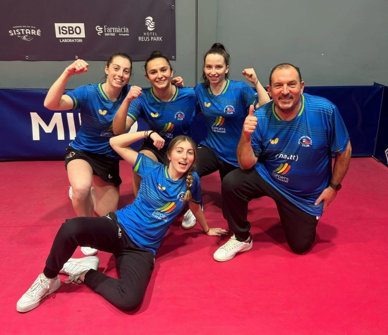 SON CLADERA TTC – MALLORCA progressed to the quarterfinal of the Europe Cup