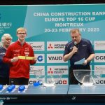 The Draw for the CCB Europe Top 16 Cup