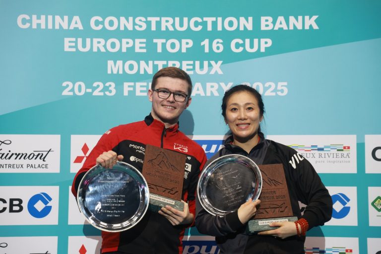 Ying HAN and Alexis LEBRUN Crowned Champions in Montreux