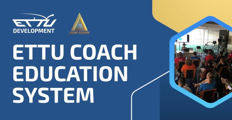 ETTU to Launch Coach Education System in 2025