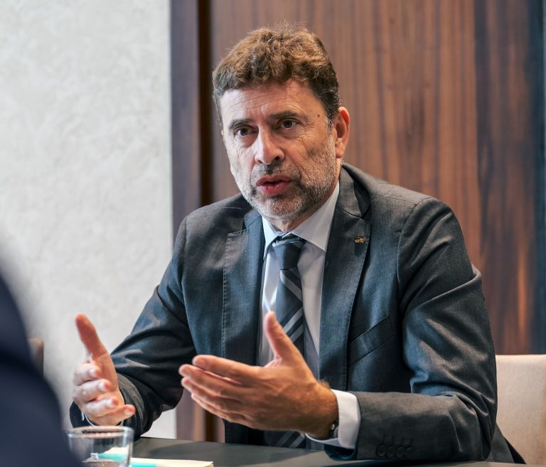 ETTU President MOURA meets ITTF President SÖRLING and Georgia’s Minister of Sport GOGOLADZE