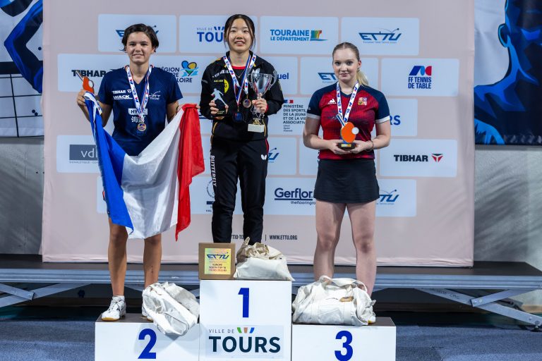 ITAGAKI Dominates to Win Under 15 Girls title at Europe Youth Top 10 in Tours