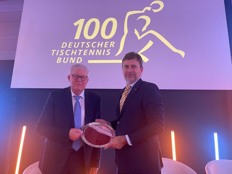 DTTB Marks 100 Years: A Century of Table Tennis Celebrated in Düsseldorf